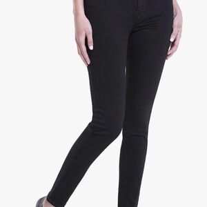 Liverpool Women's  Faded Black Skinny Jeans